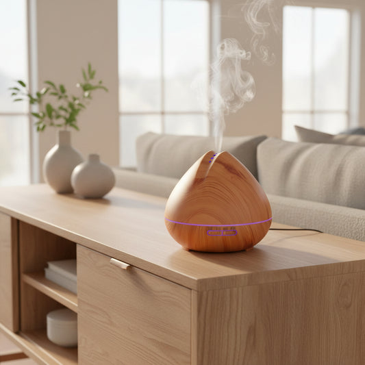 Remote Control Humidifier Essential Oil Diffuser with 7 Color LED Humidificador 300Ml 500Ml Ultrasonic Aroma Diffuser for Home
