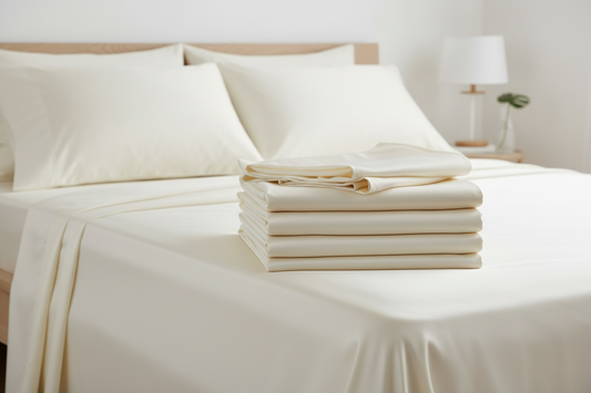 Seta di Luce - Set Letto in Raso di Cotone